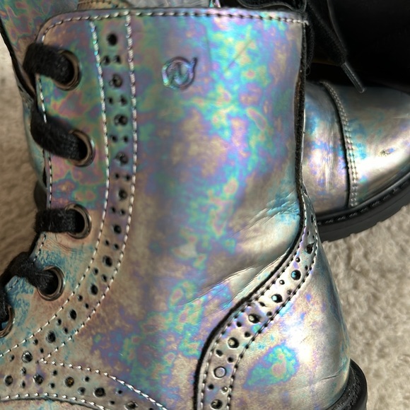 Boots by Naturino for girls size 26 EU - 9.5 US ;16.2cm closure Zipper and laces - Picture 5 of 14